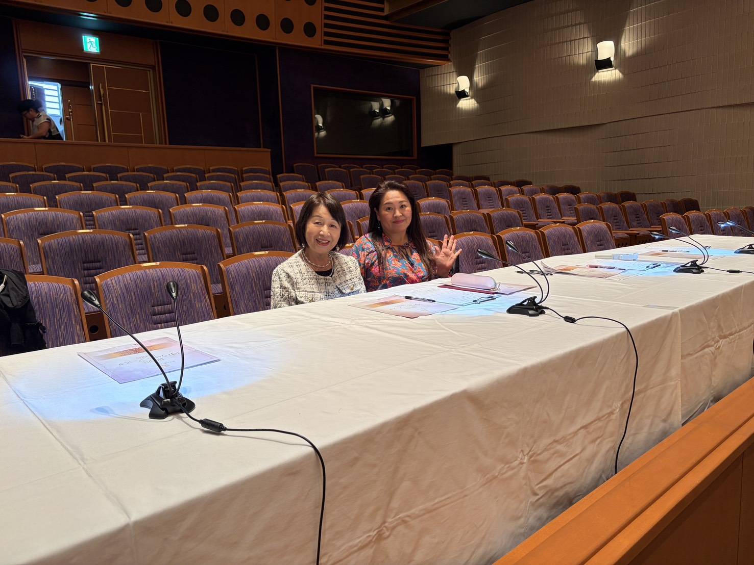 審査員席から見た関西ゆうゆうフェスタの会場